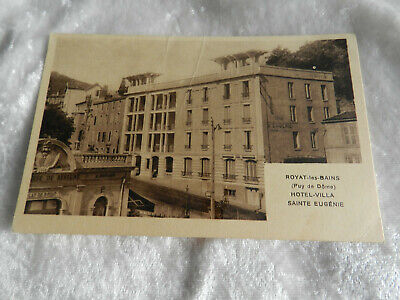 CPA carte postale Royat les Bains / Hôtel Villa Sainte Eugénie début 1900