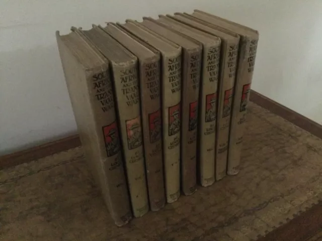 1900. South Africa and the Transvaal War. Complete 8 Volume Set.