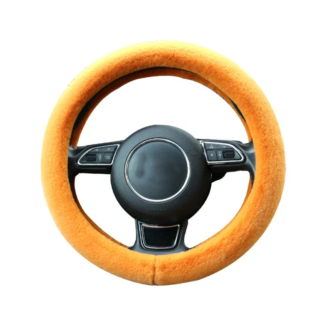 1 pezzo coprivolante peluche robusto coperchio volante universale