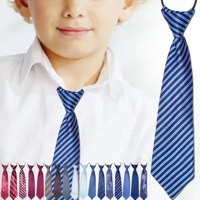 CRAVATTA BAMBINO blu mod.1 cravattino 2/8 anni ENTRA TANTI COLORI art. D0481