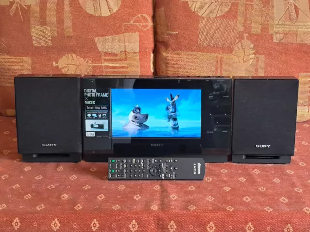 Sony WHG-SLK1i Mini Hi-Fi Stereoanlage - Schwarz mit Fernbedienung