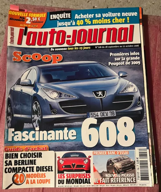 L'AUTO-JOURNAL du N°708 au N°758 Au Choix