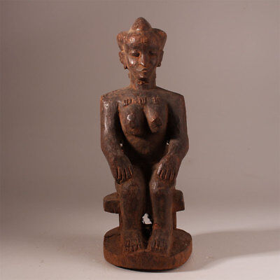 10229 baule Fetish Ahnen Figure Ancestor Ivory Coast