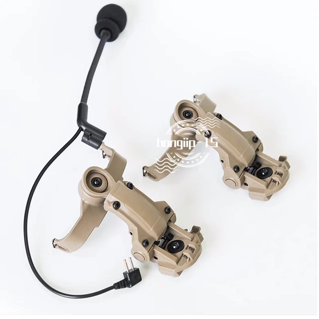 Flip Back Helmet Holder C3 to AMP Headphone Holder PELTOR COMTAC TB1443 Tactical
