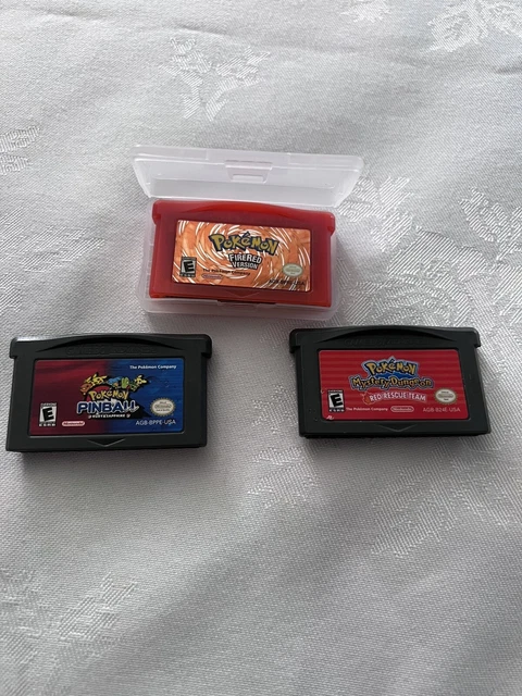 Nintendo Gameboy Color Pokémon Lot of 3~FireRed, Mystery Dungeon, Pinball