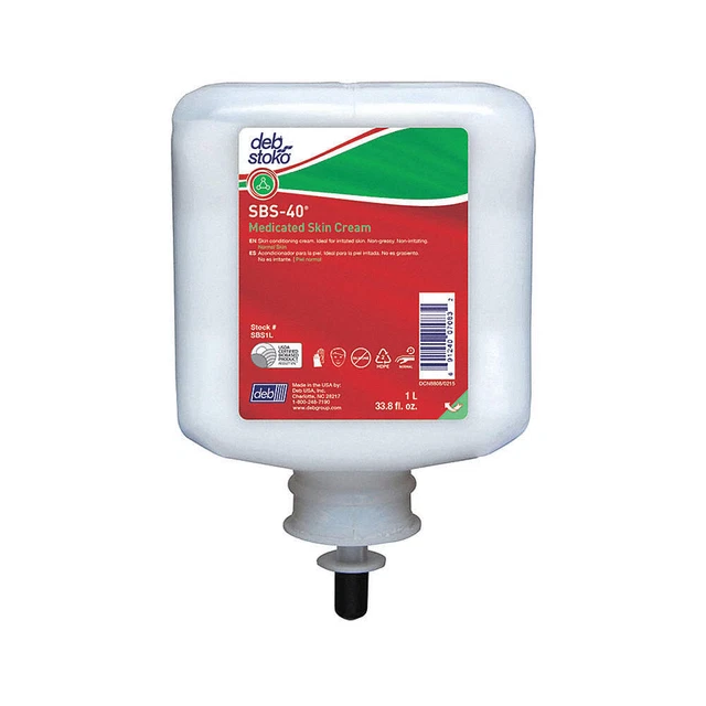 Crema para la piel medicada DEB SBS1L, SBS 40,1 L, PK6