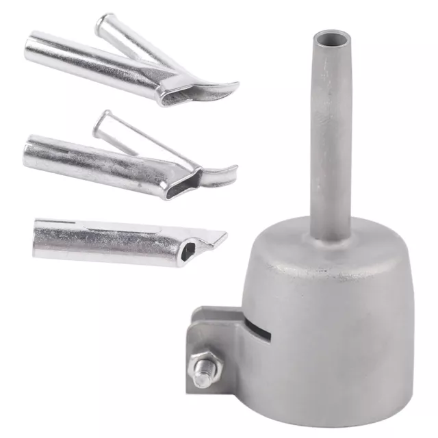 4pcs/set Speed 5mm Weld Tip Welding Nozzles For Vinyl PVC Plastic Hot Air Kit