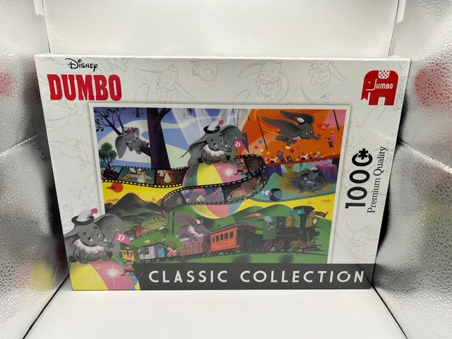 DISNEY JUMBO GAMES Dumbo Classic Collection 1000 Piece Jigsaw Puzzle ...
