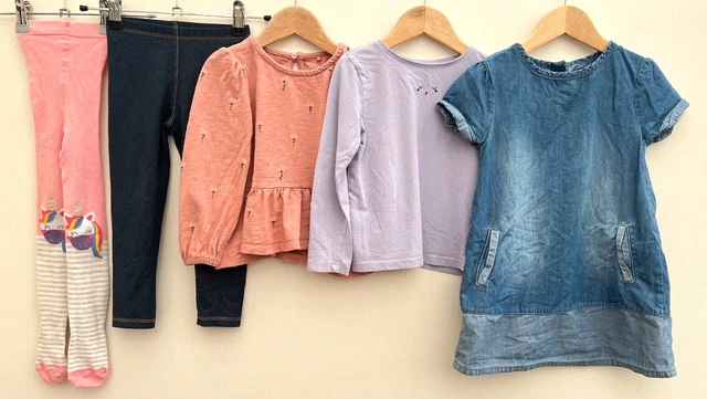 Pacchetto di vestiti per ragazze età 2-3 Next H&M F&F