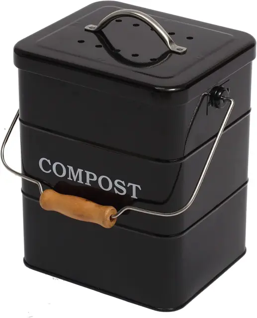 MUGYPYR Poubelle à Compost pour Cuisine – 9 L – Poubelle de