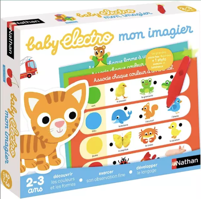 Jeu Apprentissage Bébé Enfant Apprends Tes Premiers Mots 2ans+  Ludique Educatif