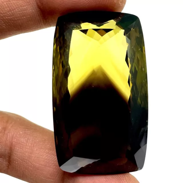 VVS 191 Cts Certified Natural Bio Lemon Quartz Rare Huge Size Priceless Gemstone