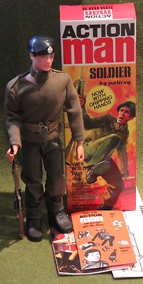 action man with gripping hands