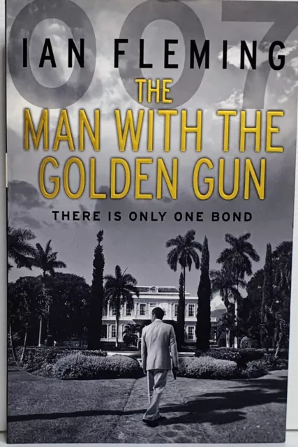 The Man with the Golden Gun by Ian Fleming James Bond 007 Book Vintage Action