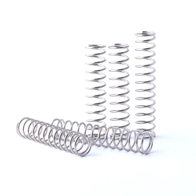 Compression Spring 0.8mm Wire Dia 7-11mm Dia 10-100mm Length Zinc Plated