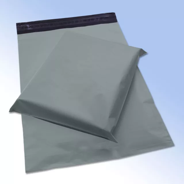 Economy Grey Mailing Bags Strong Parcel Postage Plastic Post Poly Self Seal