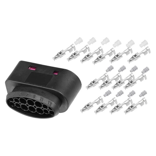 1 Set No.1J0973737A Faro 14 Pin Spina Femmina Connettore per VW