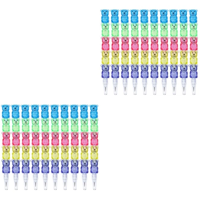 WPRO Tilly – Lot 12 Mini Crayons De Couleur En Bois, Boîte Carton Recyclé Avec Taille-crayon, Cadeau écolo Enfant