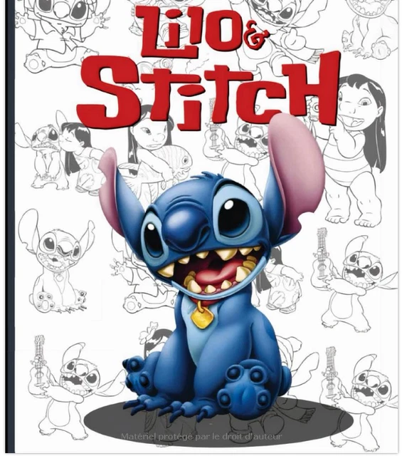 LILO & STITCH Coloring Book Kids Drawing Activity Gift Boys Girls Game