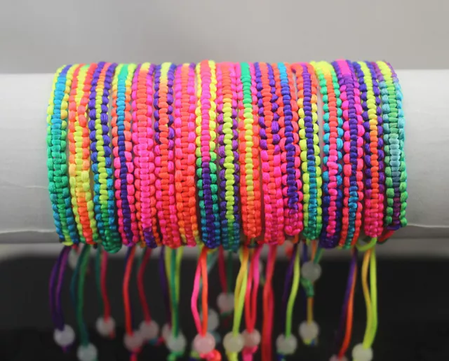50pcs Wholesale Lots Charm Colorful Bracelets Beads Lady's Womens Jewelry