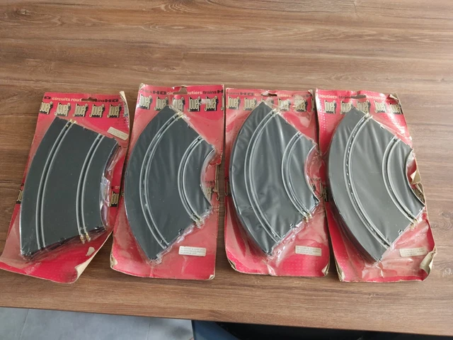 Lot De Rails Slot Courbes Jouef Sous Blister Neuves Circuit De Voitures Jouef