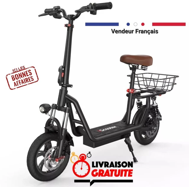 Trotinette électrique MOBYGUM XENON R V6 – 2000W, Freins Magura, Pneus PMT, Télébridage, Occasion