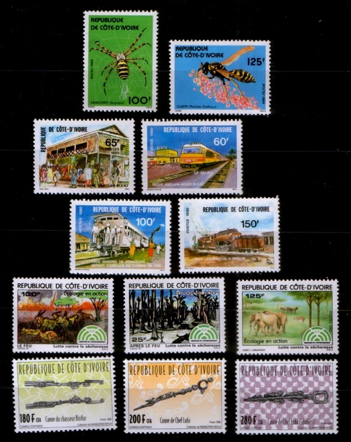 Elfenbeinküste ** Lot ( 4 Sätze )