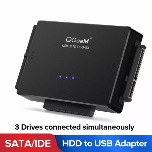 SATA To USB IDE Adapter USB 3.0 2.5 3.5 Hard Disk Drive HDD SSD Converter