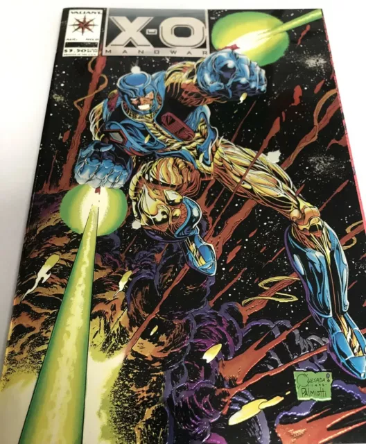 X-O Manowar #0 (Aug 1993, Acclaim / Valiant)