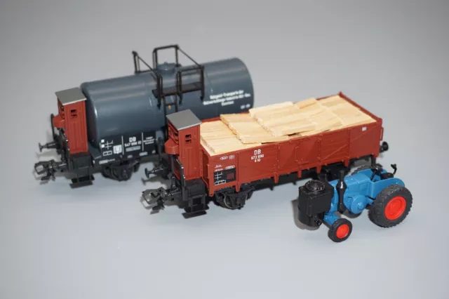 Märklin Spur H0 46823 Wagen Set Holzvergaser