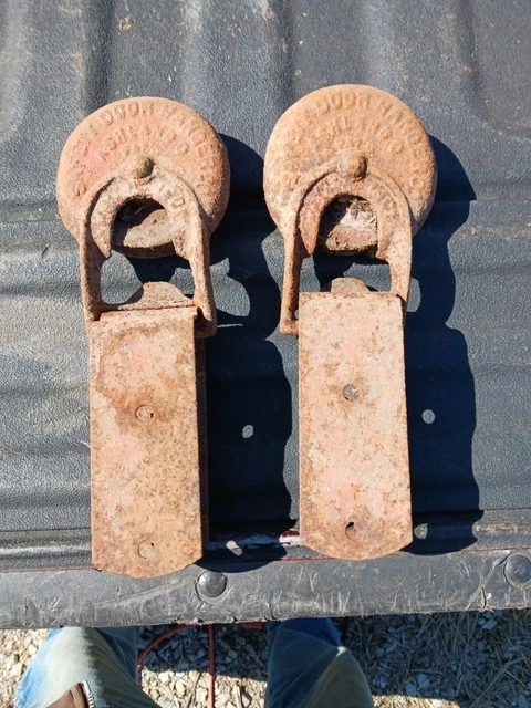 Antique Pair Of Safety Door Hangers 1800s Ashland Oh