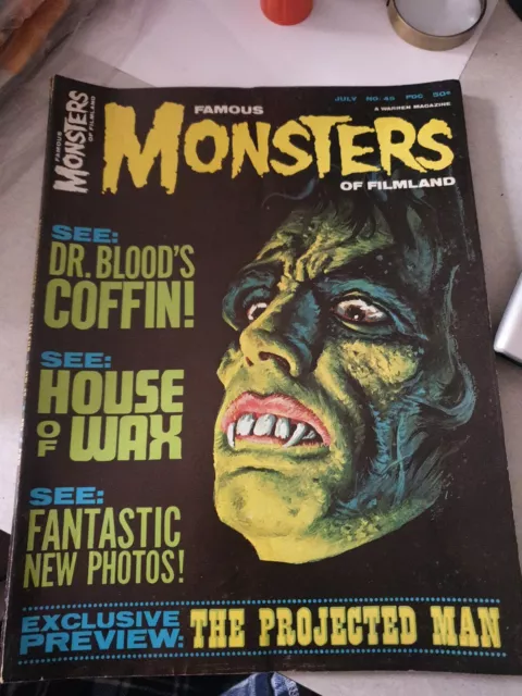 Famous Monsters Of Filmland Warren Publishing #45 (1967)