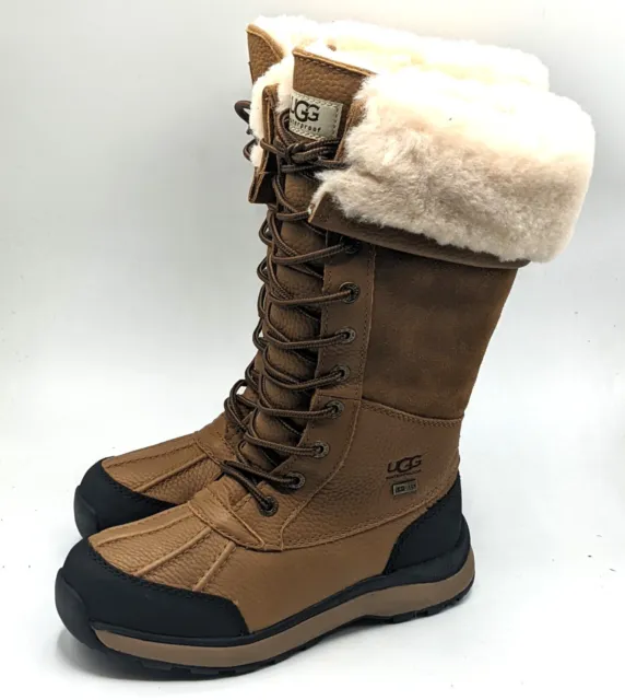 UGG Adirondack III Tall Women's Chestnut Waterproof Cold Weather Snow Boot - NEW