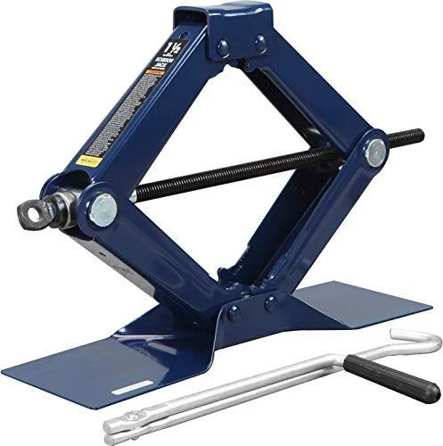TCE AT10152U Torin Steel Scissor Lift Jack Car Kit 1.5 Ton 3000 lb Capacity Blue