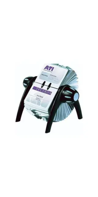 DURABLE Rollkartei VISIFIX® FLIP VEGAS 104 x 72 mm (B x H) Kunststoff schwarz
