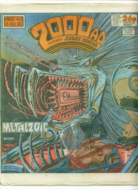 2000AD • Prog #483 • Judge Dredd • Fleetway / IPC • 1986 • 2000 AD