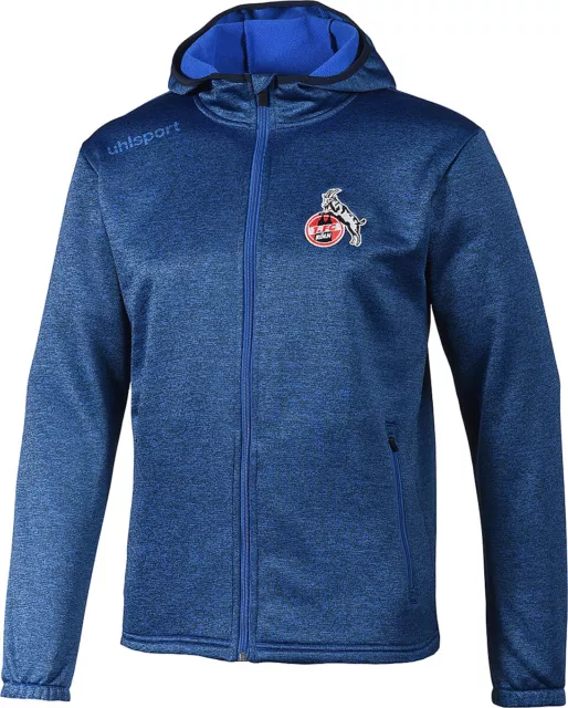 Uhlsport 1.FC Köln Essential Fleecejacke blau Kinder