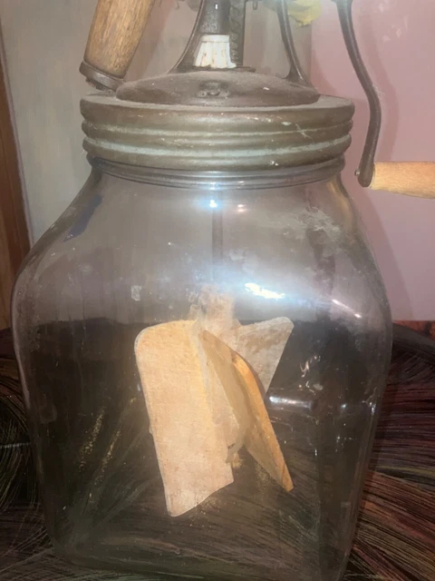 unbranded 8 quart butter churn in vgc htf