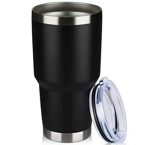 MEWAY 30oz Tumbler Double Wall Vacuum Insulated Travel Mug, Stainless Steel...