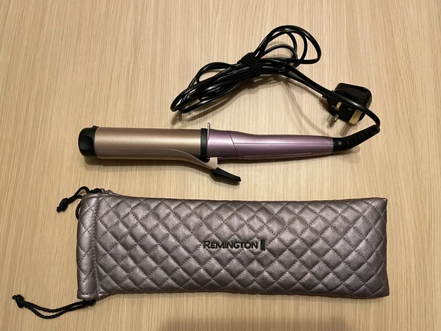 Blue radiance curling iron top