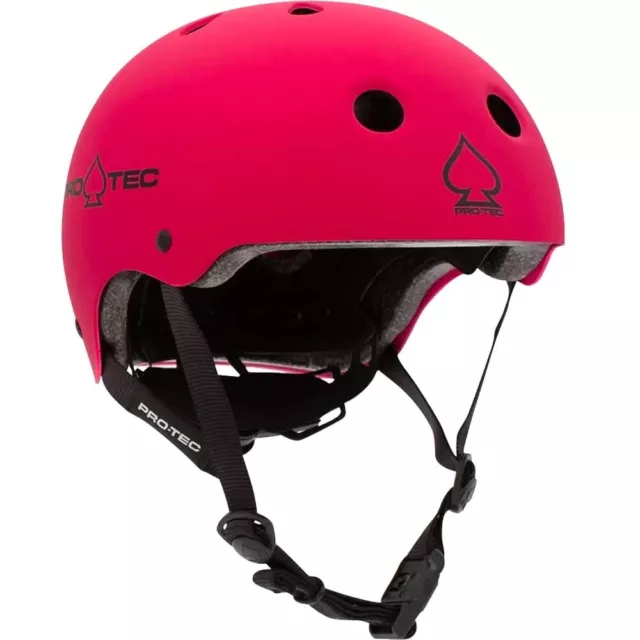 Pro-Tec Classic Fit Certified Helmet in Matte Pink Size L RRP:$109.99