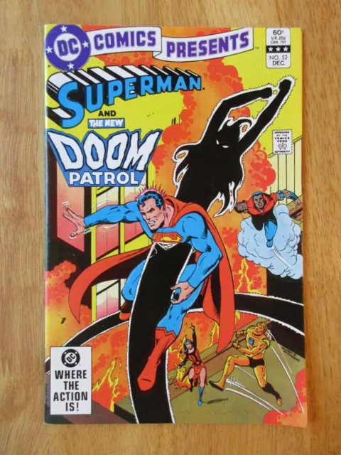 DC COMICS PRESENTS (Superman/Doom Patrol) #52 *Key!* (FN/VF — Press to VF/NM!)
