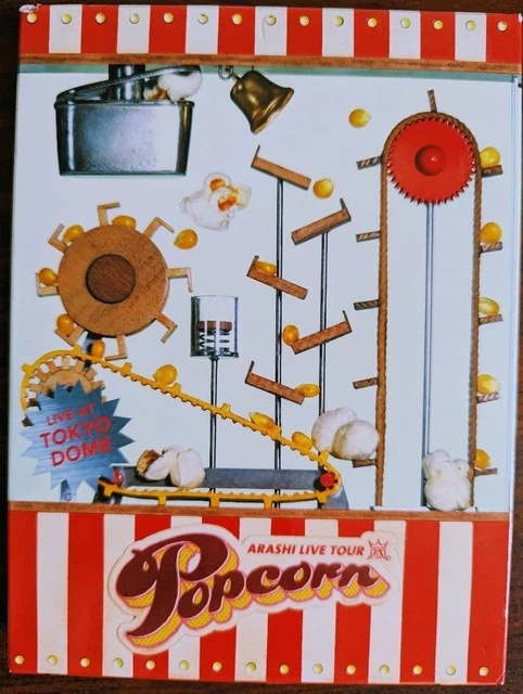 ARASHI LIVE TOUR Popcorn DVD Japanese Concert £65.45 - PicClick UK