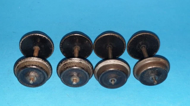 D097282732 - Märklin Blechräder 4 Stück spur 0