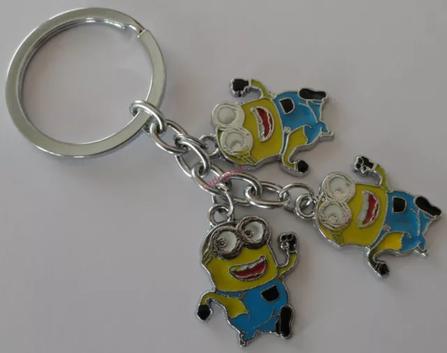 Porte Clés Métal Kevin Minions Moi Moche Et Méchant Despicable Me Minion