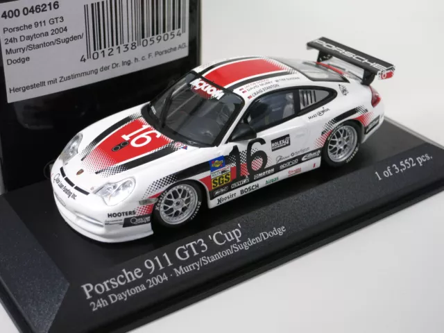 !!!Porsche 911 GT3 Cup #16 24h Daytona 2004 1:43!!!