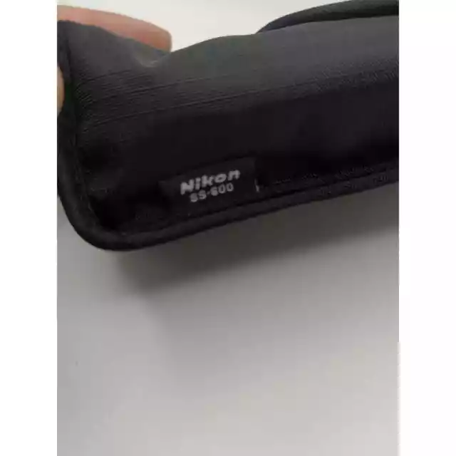 Nikon SS600 Soft Case/Bag for SB600 Speedlight Flash Genuine OEM 3