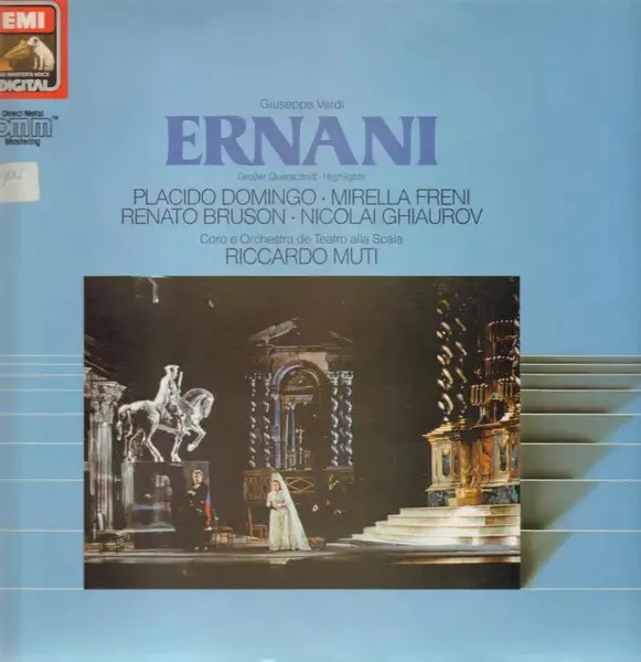 Verdi - R. Muti Ernani (Highlights) DMM NEAR MINT EMI Vinyl LP