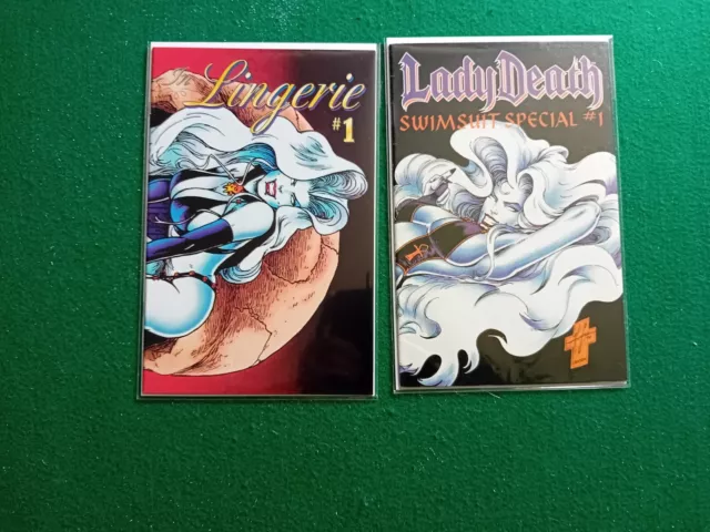 Lady Death Lingerie And Swimsuit Special Comics