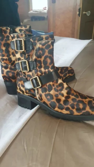RUSSELL BROMLEY Dynamo Leopard Half Calf Boot BNIB Size 38 UK 5 85.00 PicClick UK